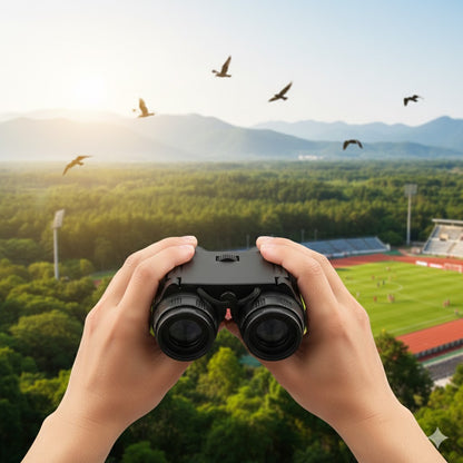 Jumelles Enfants 2,5× Pliables – Haute Résolution & Sangle Sécurité | Observation Nature & Loisirs