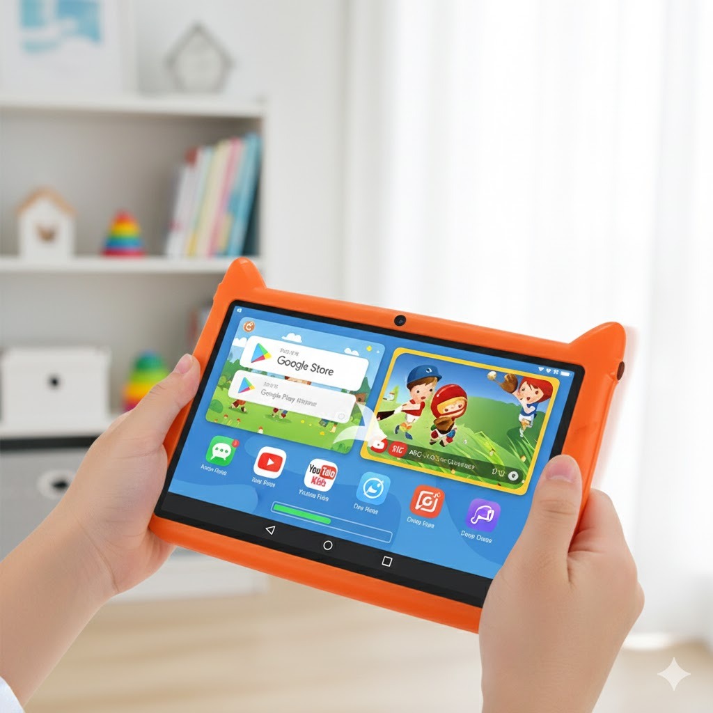 Tablette Android 7" WiFi 5G – Éducative & Multimédia Enfants