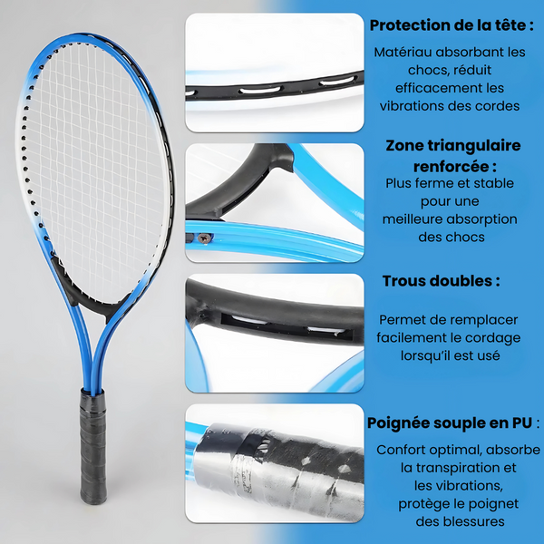 Raquette de Tennis Légère et Résistante