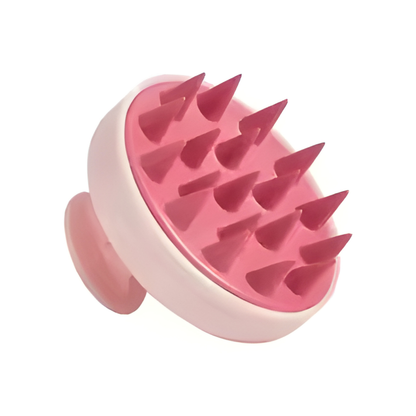 Brosse Massante en Silicone – Massage du Cuir Chevelu & Soin Antichute
