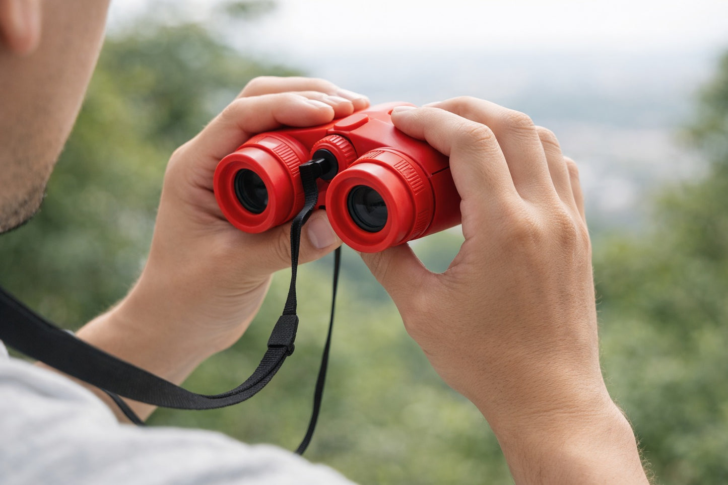 Jumelles Enfants 2,5× Pliables – Haute Résolution & Sangle Sécurité | Observation Nature & Loisirs